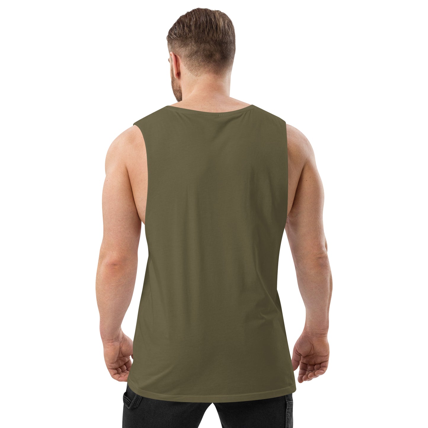 Men’s Drop Arm Tank Top - Universe 8