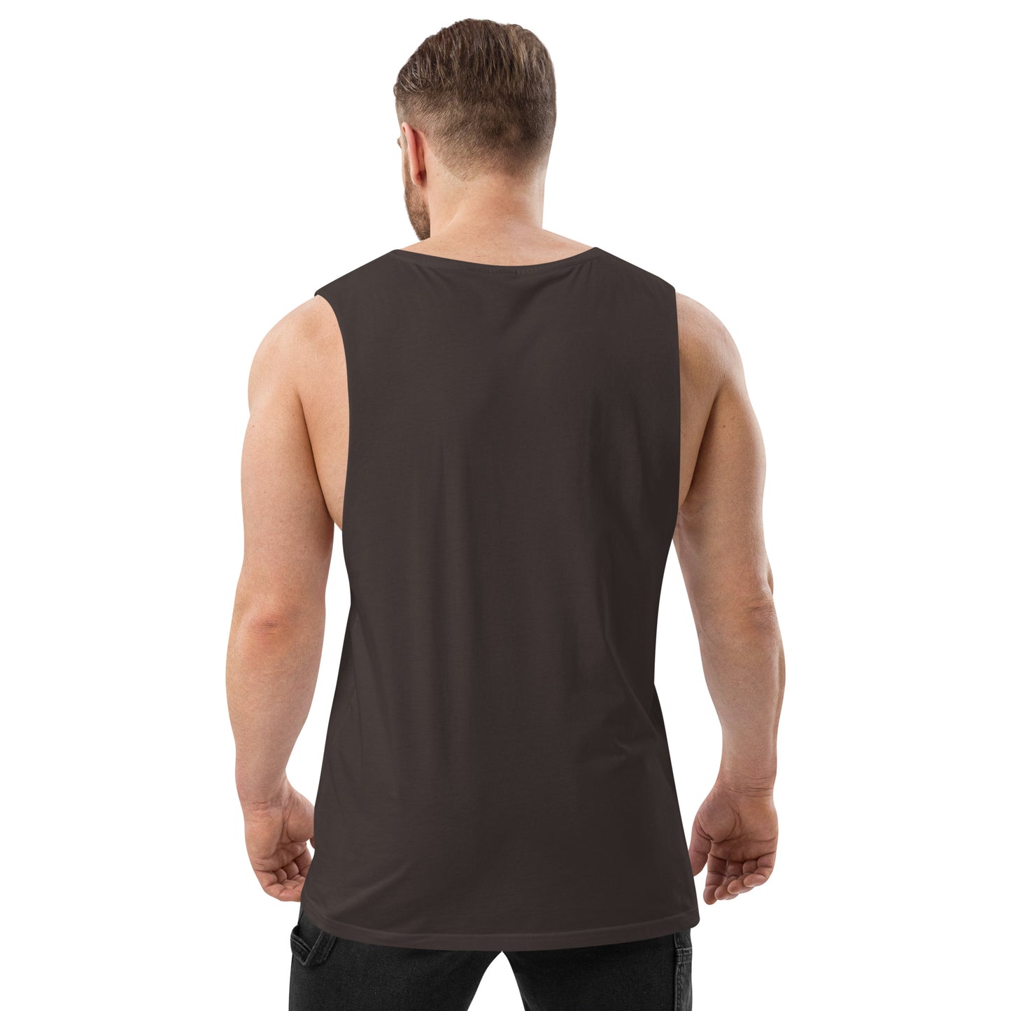 Men’s Drop Arm Tank Top - Universe 8