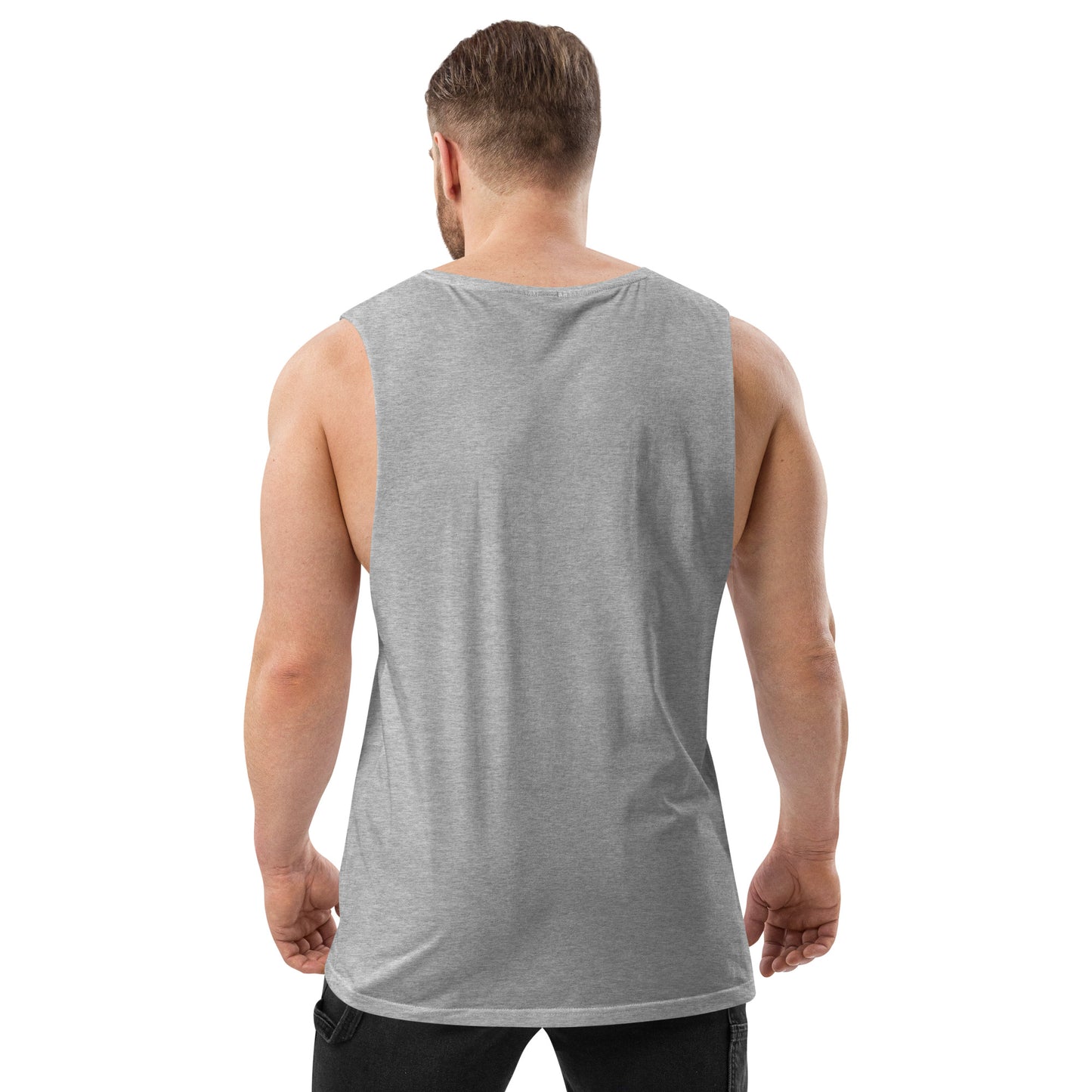 Men’s Drop Arm Tank Top - Universe 8
