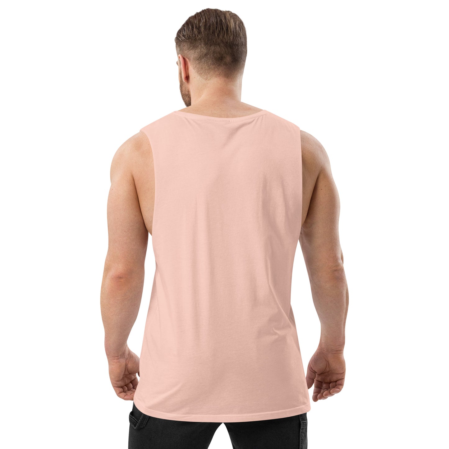 Men’s Drop Arm Tank Top - Universe 8