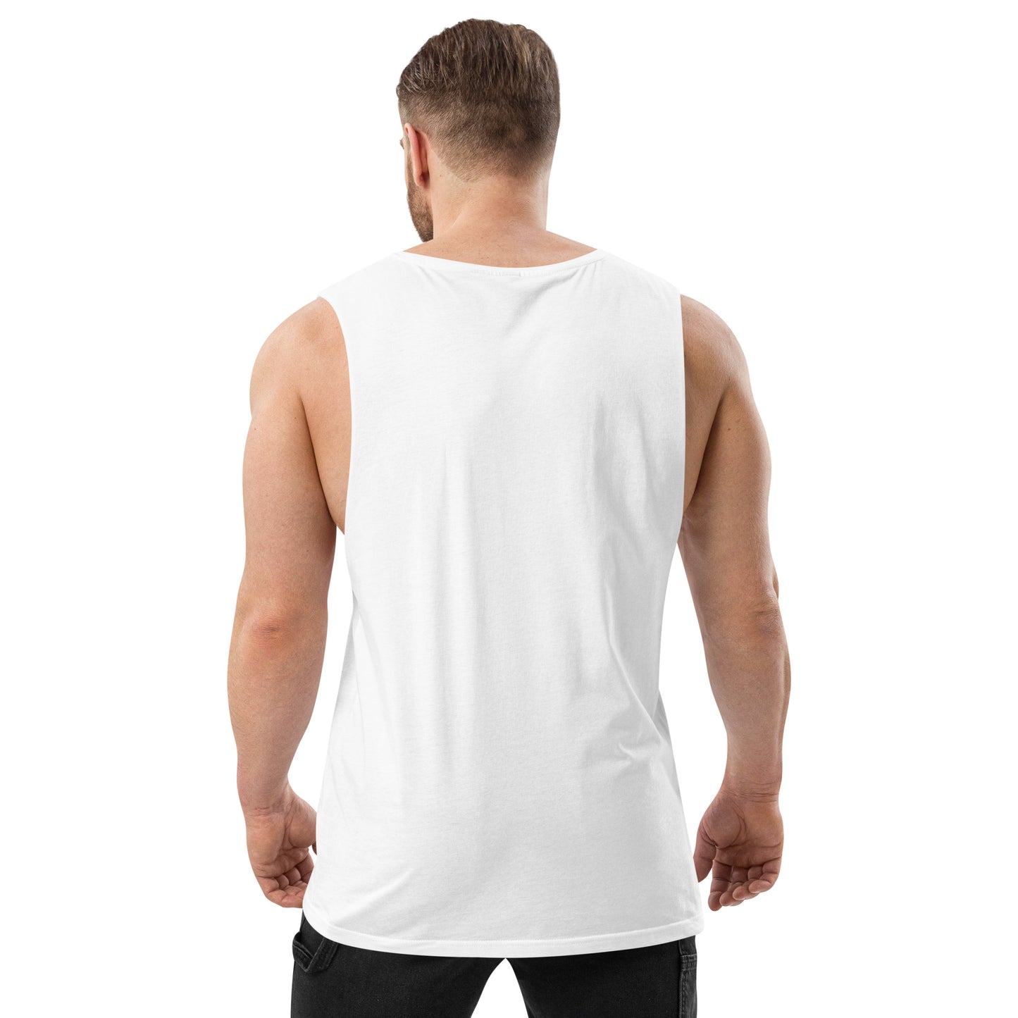 Men’s Drop Arm tank Top - Universe 8