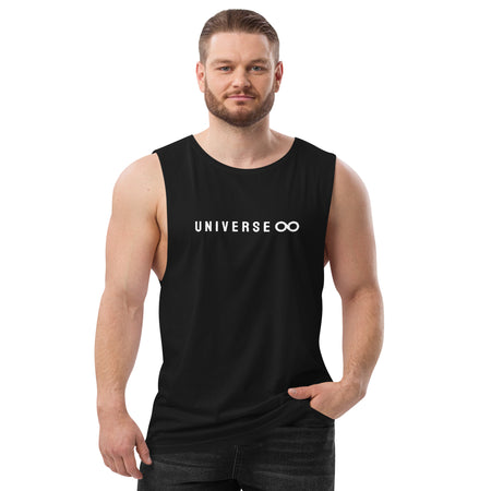 Men’s Drop Arm Tank Top - Universe 8