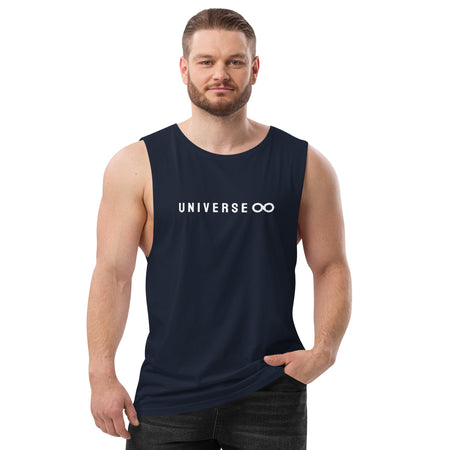 Men’s Drop Arm Tank Top - Universe 8
