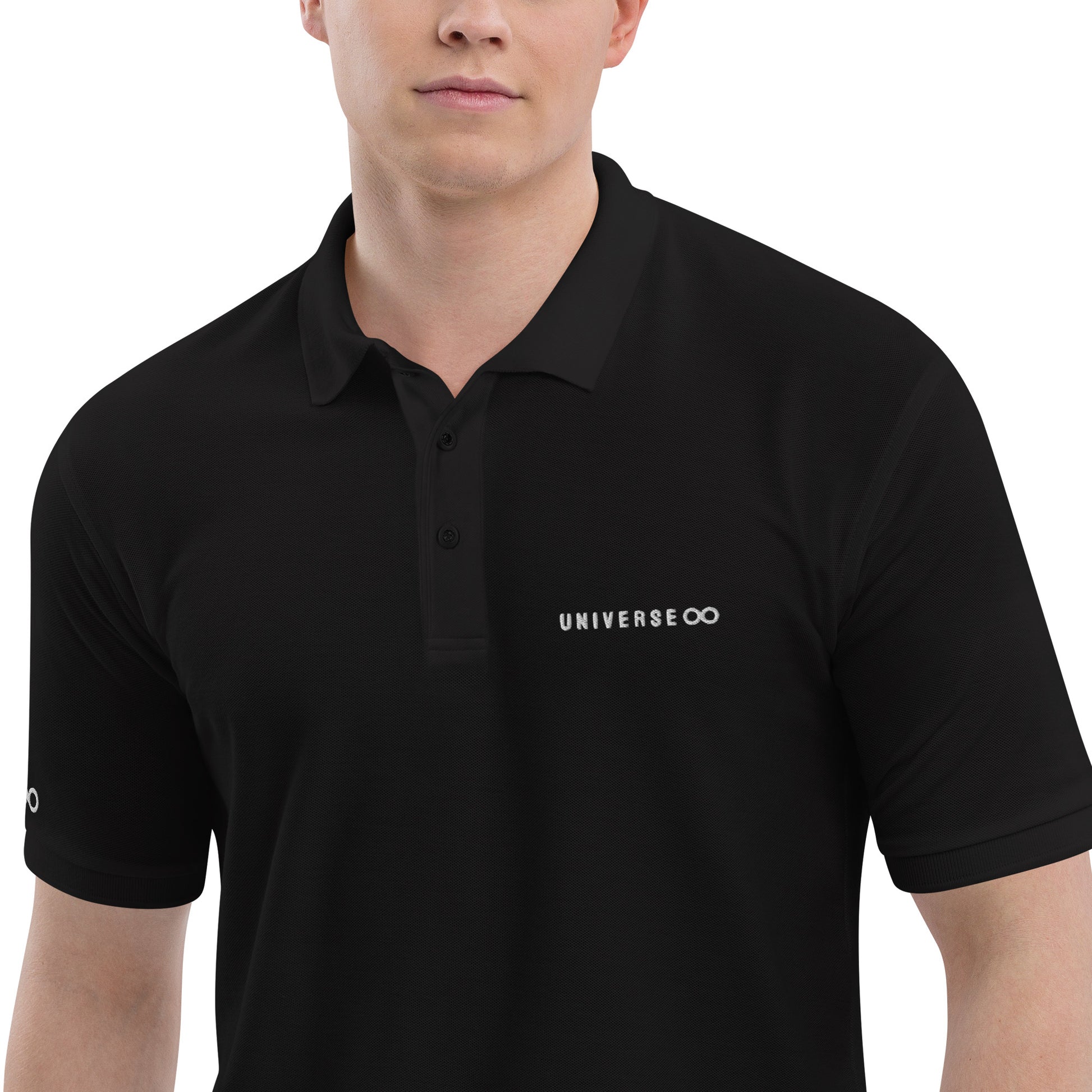 Universe 8 - Men's Premium Polo - Universe 8