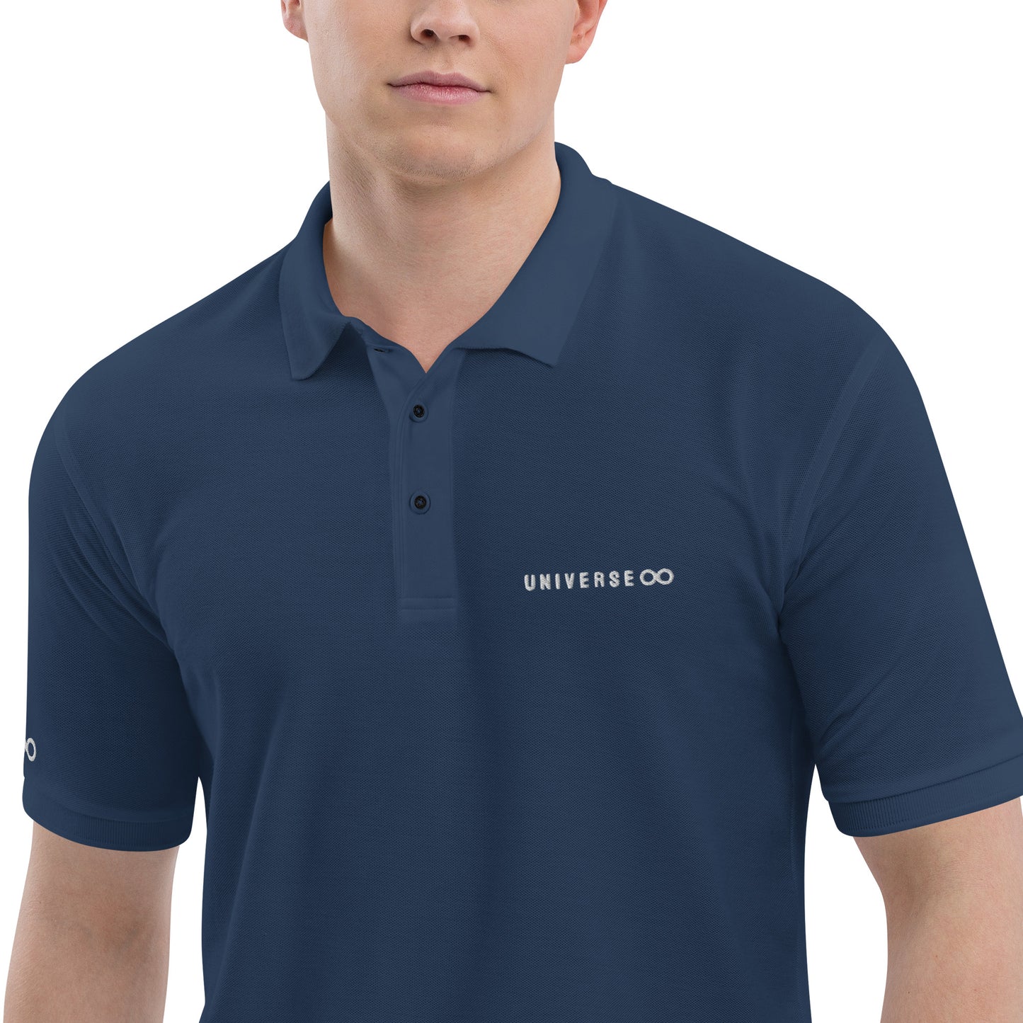 Universe 8 - Men's Premium Polo - Universe 8