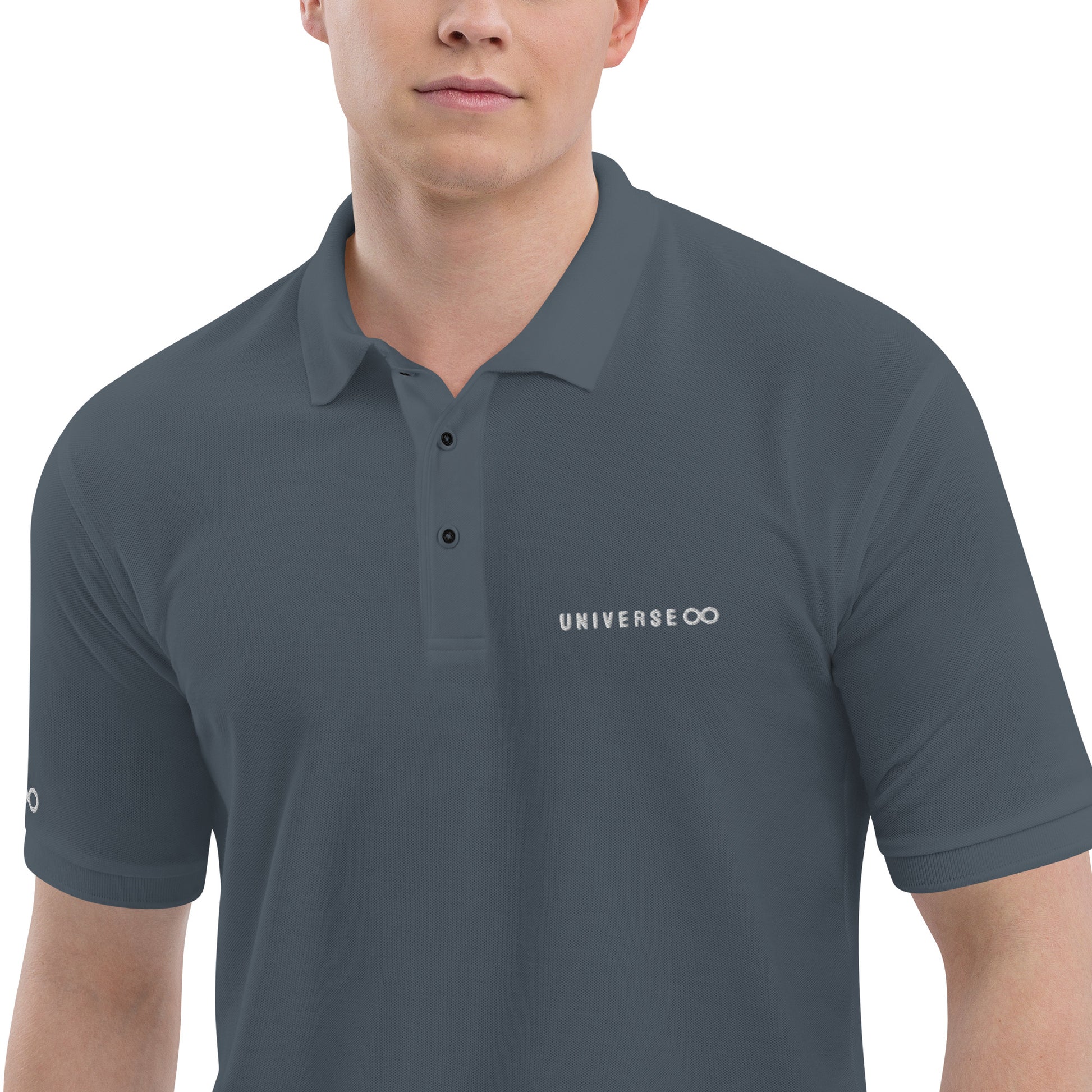 Universe 8 - Men's Premium Polo - Universe 8