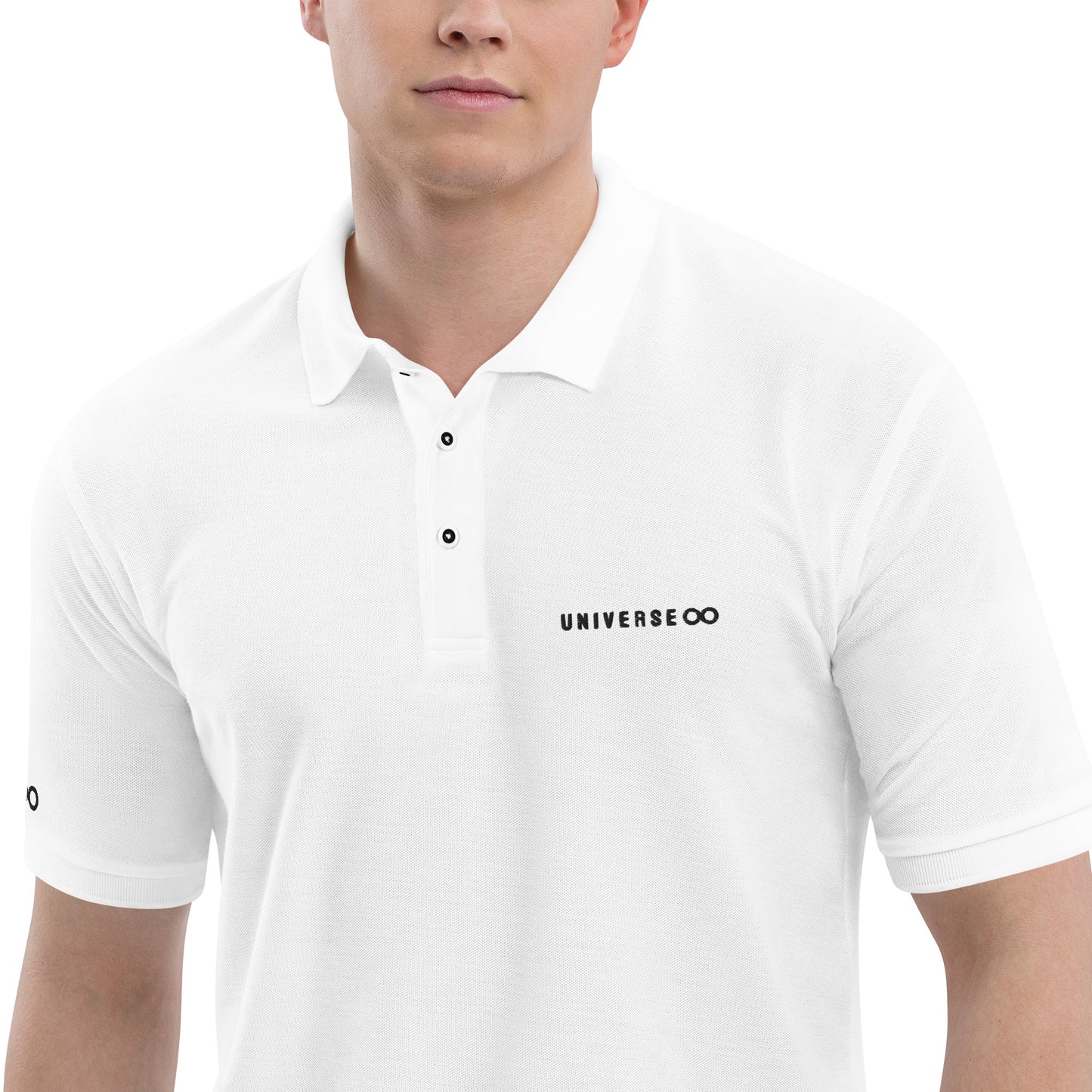 Universe 8 - Men's Premium Polo - Universe 8